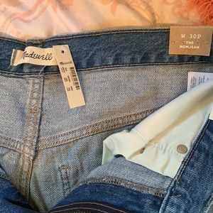 Madewell Mom Jeans NEW with tags